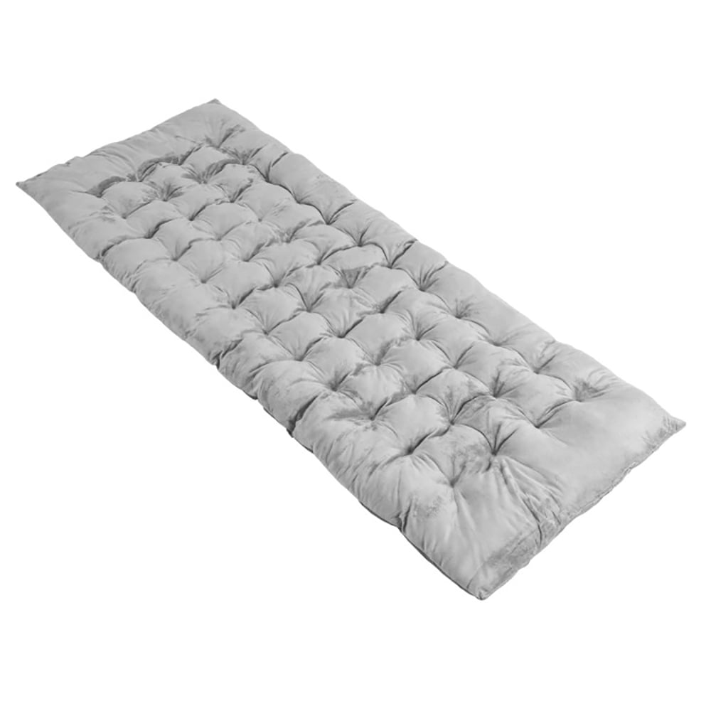 Aimee Lii 75 x 27.5 Inch Camping Cot Pads with Soft and Breathable Crystal Velvet, Outdoor Portable Camping Bed for Sleeping Hiking Travel, Gray Aimee Lii 75 x 27.5 Inch Camping Cot Pads with Soft and Breathable Crystal Velvet, Outdoor Portable Camping Bed for Sleeping Hiking Travel, Gray