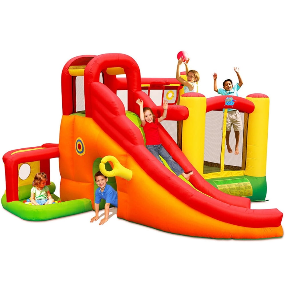 Aimee Lii 780W Blower Kids Inflatable Slide House Castle Jumper Bouncer, Kids Bounce House Aimee Lii 780W Blower Kids Inflatable Slide House Castle Jumper Bouncer, Kids Bounce House