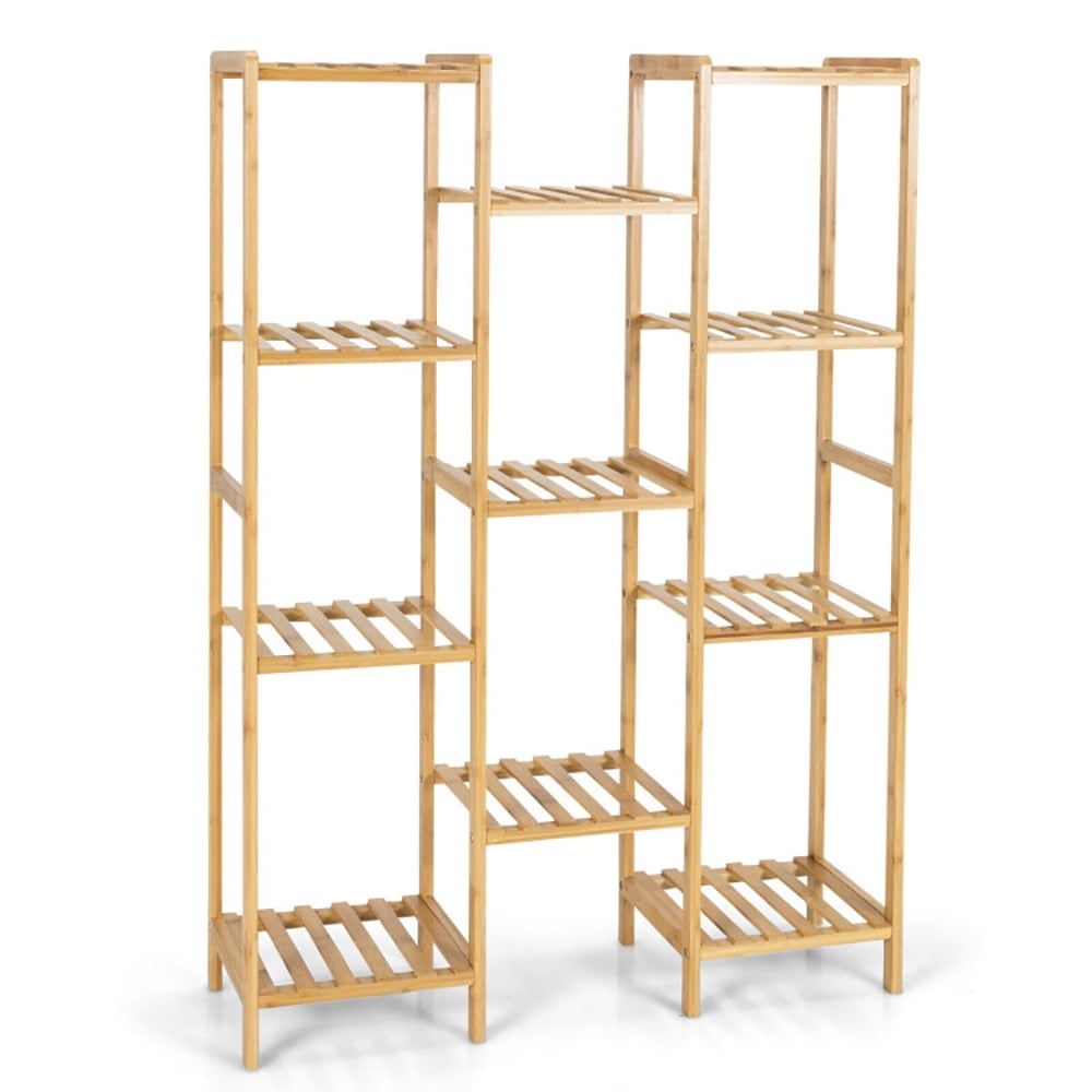 Aimee Lii 9/11-Tier Bamboo Plant Stand for Living Room Balcony Garden-11 Tier, Tall Plant Stand Indoor Outdoor, Stable and Space-Saving, Natural Aimee Lii 9/11-Tier Bamboo Plant Stand for Living Room Balcony Garden-11 Tier, Tall Plant Stand Indoor Outdoor, Stable and Space-Saving, Natural