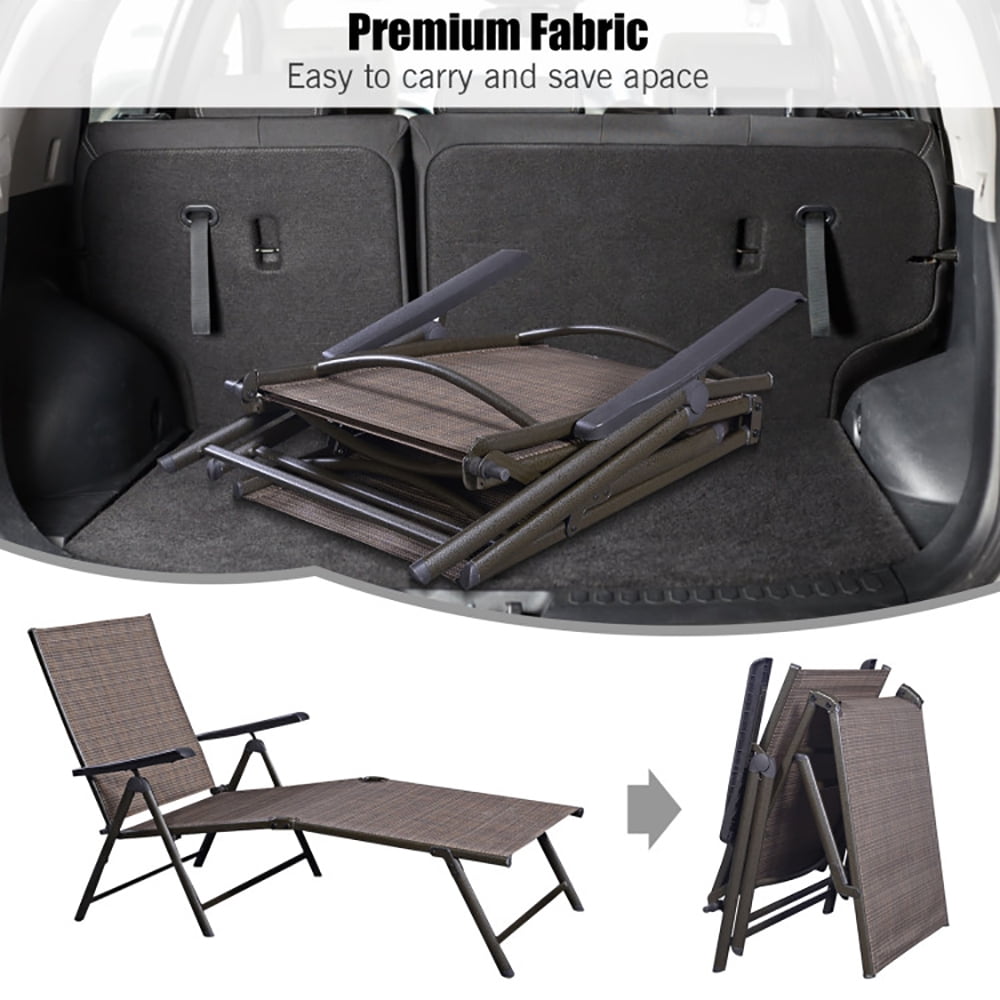 Aimee Lii Adjustable Chaise Lounge Chair with 5 Reclining Positions, Patio Loungers Aimee Lii Adjustable Chaise Lounge Chair with 5 Reclining Positions, Patio Loungers