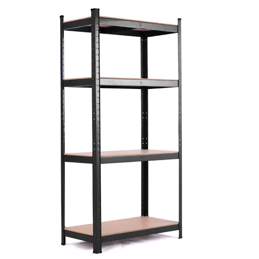 Aimee Lii Adjustable Heavy Duty 4 Level Garage Tool Shelf Storage, Metal Shelves for Storage, Garage Shelves, Black Aimee Lii Adjustable Heavy Duty 4 Level Garage Tool Shelf Storage, Metal Shelves for Storage, Garage Shelves, Black
