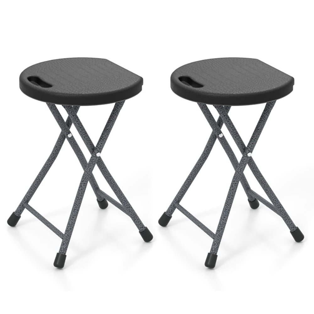 Aimee Lii Folding Stool with Built-in Handle for Adults-2 Pieces, Portable Chairs for Adults