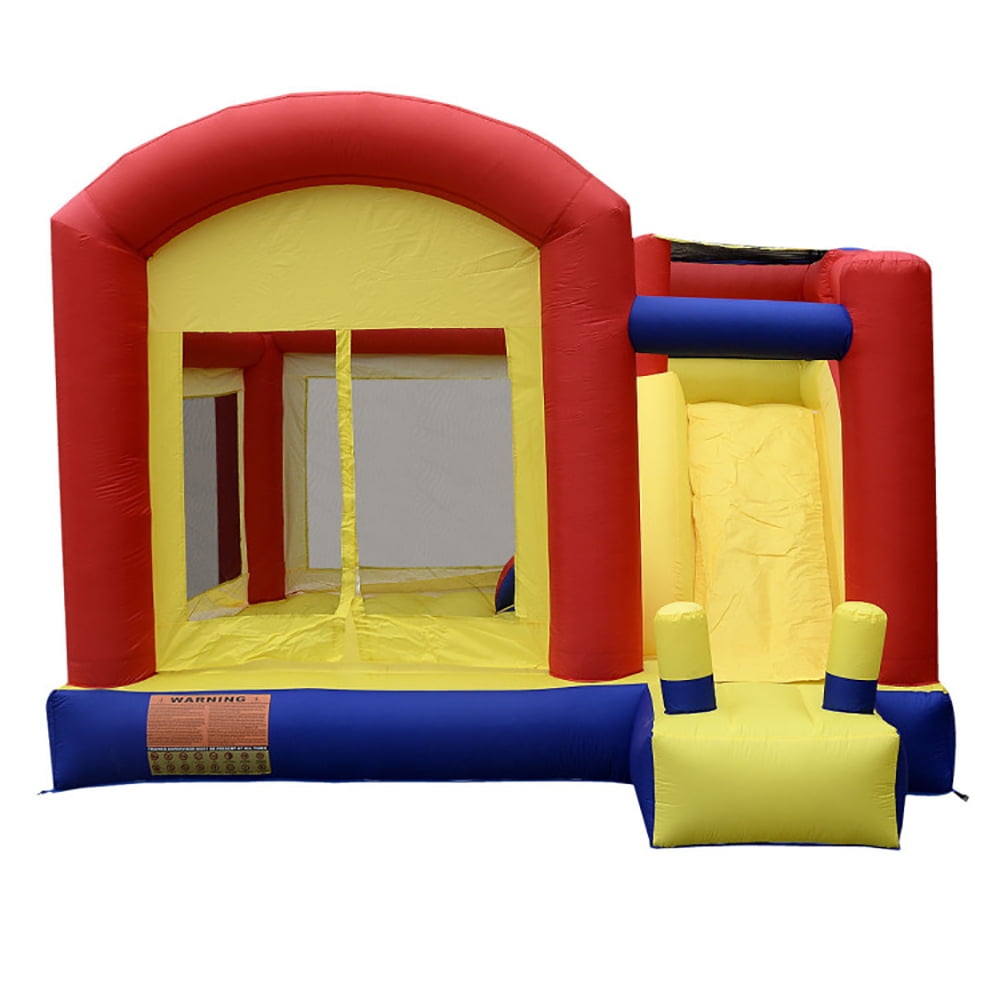 Aimee Lii Inflatable Bounce House Castle with Super Slide & Blower, Kids Bounce House for 5-10