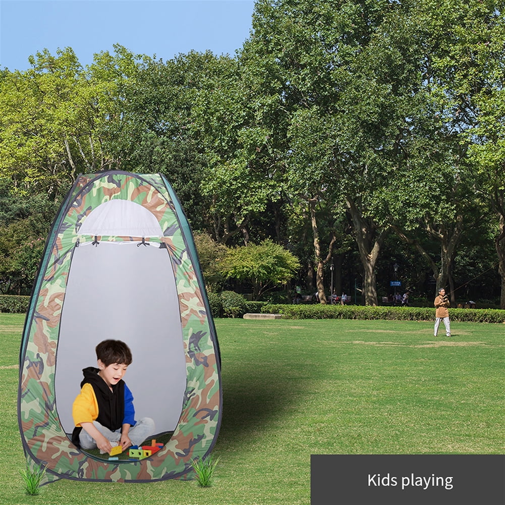 Aimee Lii Instant Shower Tent, 1-2 Person Pop Up Camping Tent with Carry Bag for Family Camping & Hiking, Ventilation, Green