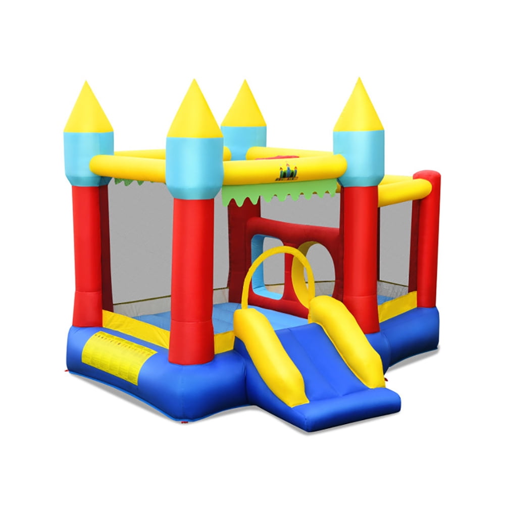 Aimee Lii Kid's Inflatable Bouncer with Jumping Area and 480W Blower, Playhouse for Kids Outdoor