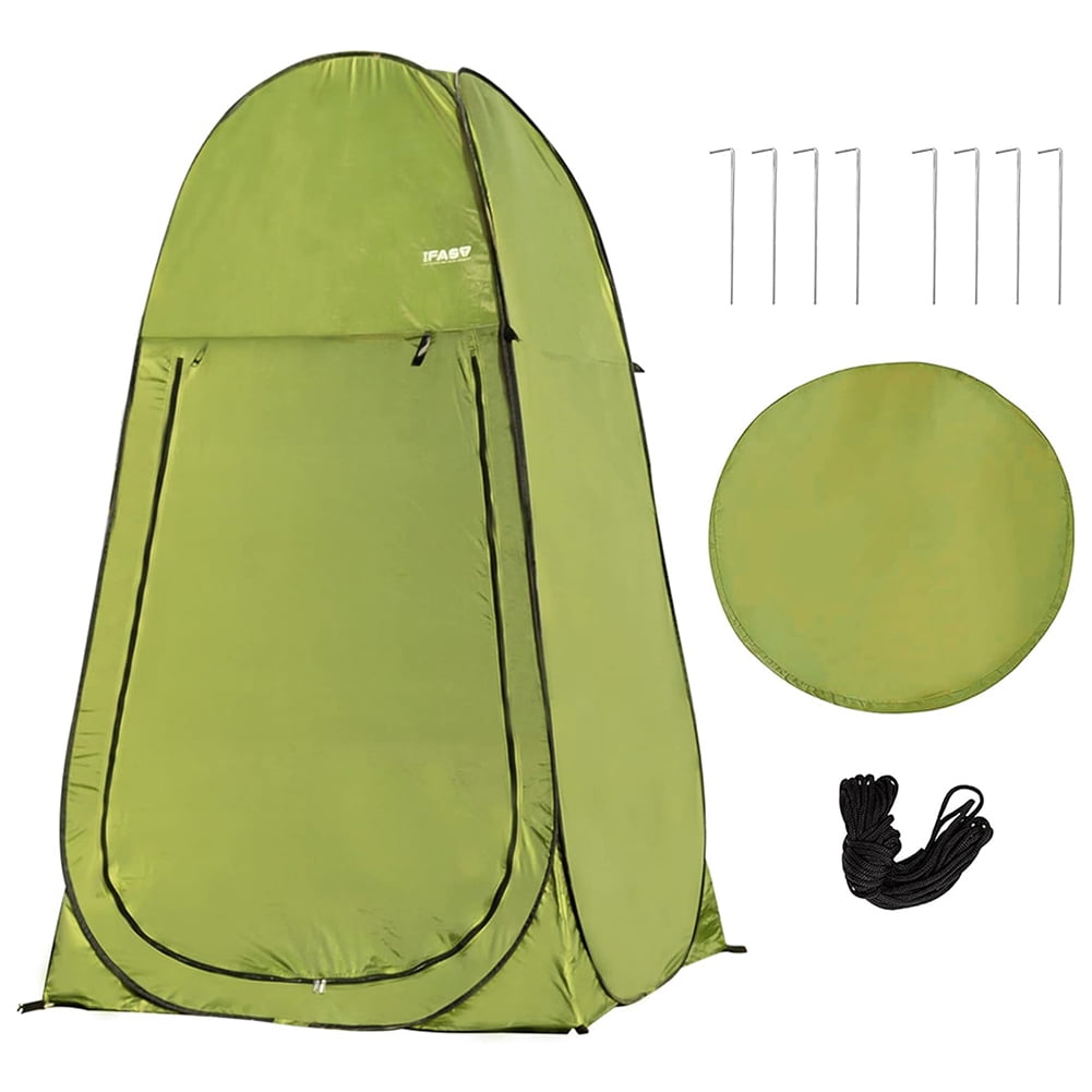 Aimee Lii Pop Up Shower Tent Instant Camping Toilet Tent Sun Shelter for Beach Fishing, Green Aimee Lii Pop Up Shower Tent Instant Camping Toilet Tent Sun Shelter for Beach Fishing, Green