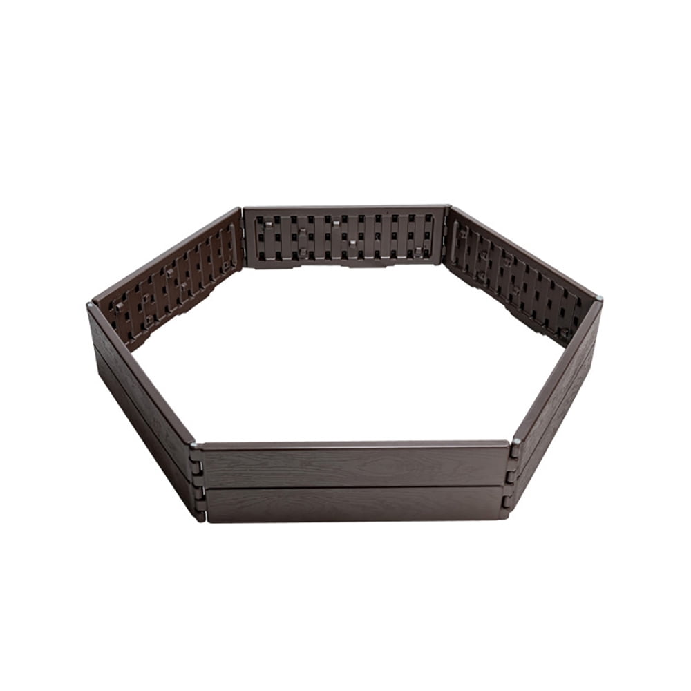 Aimee Lii Raised Garden Bed Set for Vegetable and Flower, Planter Box Garden Boxes Outdoor, Brown Aimee Lii Raised Garden Bed Set for Vegetable and Flower, Planter Box Garden Boxes Outdoor, Brown