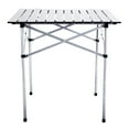 thumbnail image 1 of Aimee Lii Roll Up Portable Folding Camping Aluminum Picnic Table, Picnic Camping Table for Adults, 1 of 10