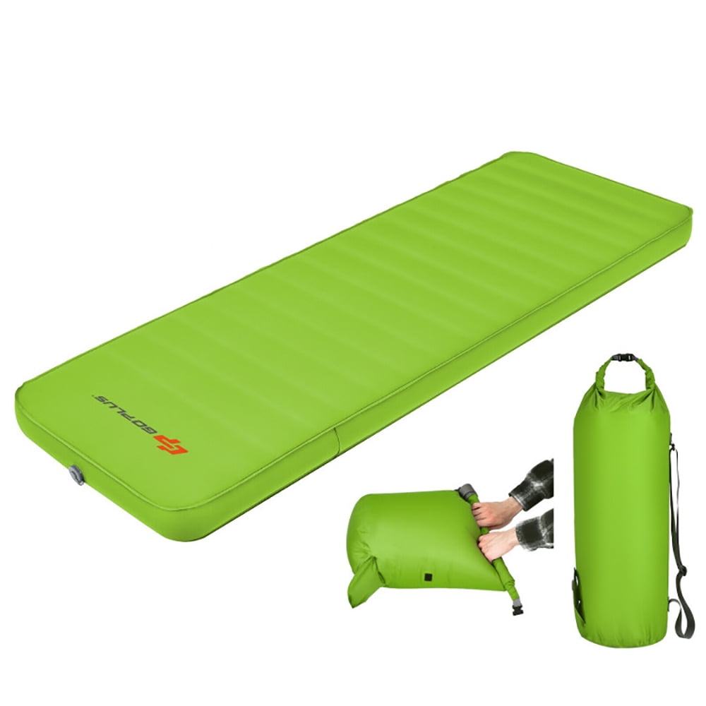 Aimee Lii Self Inflating Folding Camping Sleeping Mattress with Carrying Bag, Outdoor Portable Camping Bed for Travel, Green Aimee Lii Self Inflating Folding Camping Sleeping Mattress with Carrying Bag, Outdoor Portable Camping Bed for Travel, Green