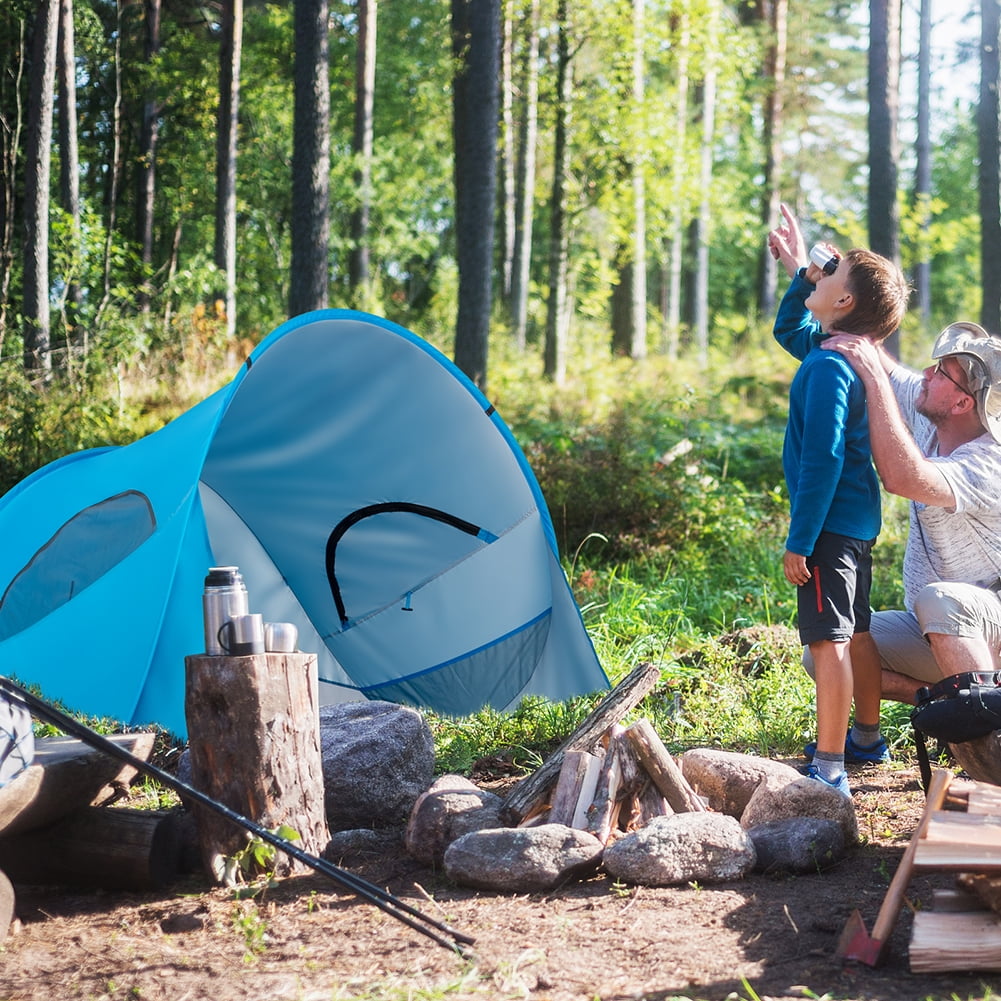 Aimee Lii Waterproof Portable Easy Setup Beach Sun Shelter Tent for Outdoor Adventures, Camping and Picnics Aimee Lii Waterproof Portable Easy Setup Beach Sun Shelter Tent for Outdoor Adventures, Camping and Picnics