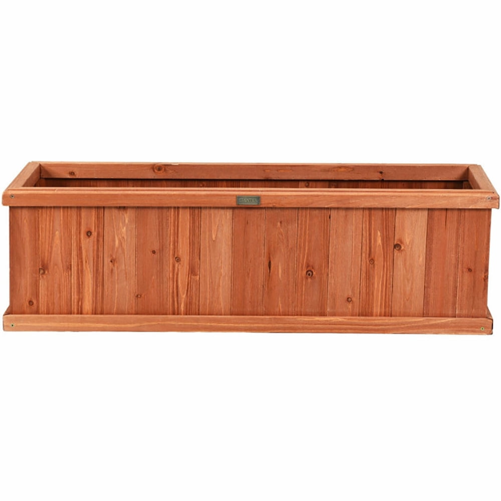 Aimee Lii Wooden Decorative Planter Box for Garden Yard and Window, Raised Beds for Yard Garden, Planters for Outdoor Plants Aimee Lii Wooden Decorative Planter Box for Garden Yard and Window, Raised Beds for Yard Garden, Planters for Outdoor Plants
