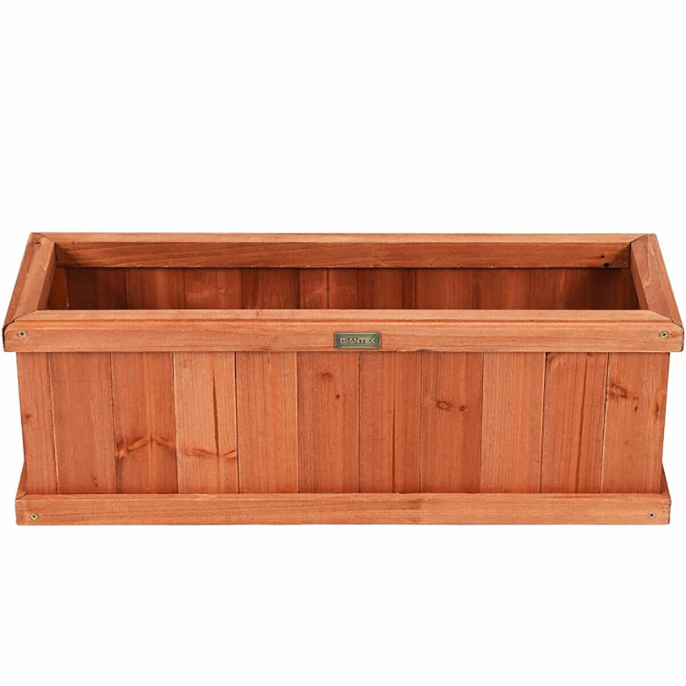 Aimee Lii Wooden Decorative Planter Box for Garden Yard and Window, Raised Beds for Yard Garden, Planters for Plants Aimee Lii Wooden Decorative Planter Box for Garden Yard and Window, Raised Beds for Yard Garden, Planters for Plants