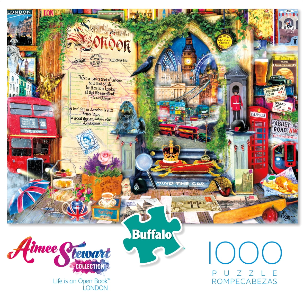 Aimee Stewart Life is an Open Book Puzzle - 1000pc - Walmart.com