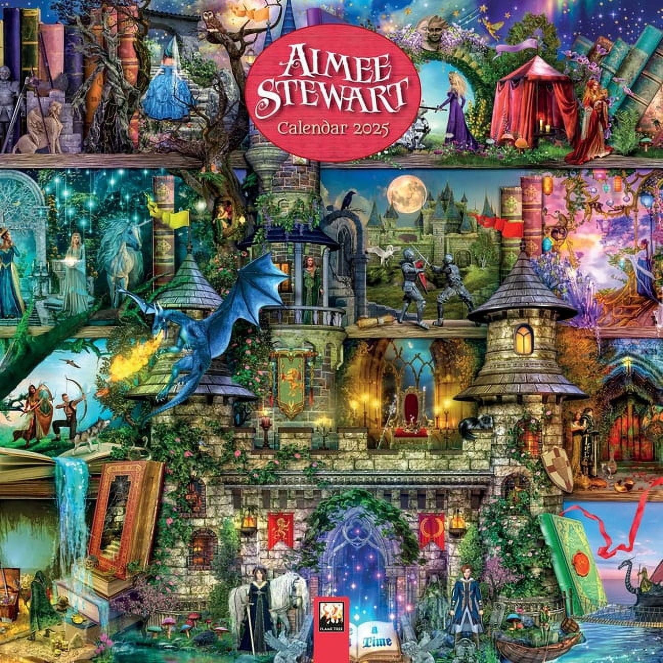 Flame Tree Publishing, Stewart 2025 Wall Calendar