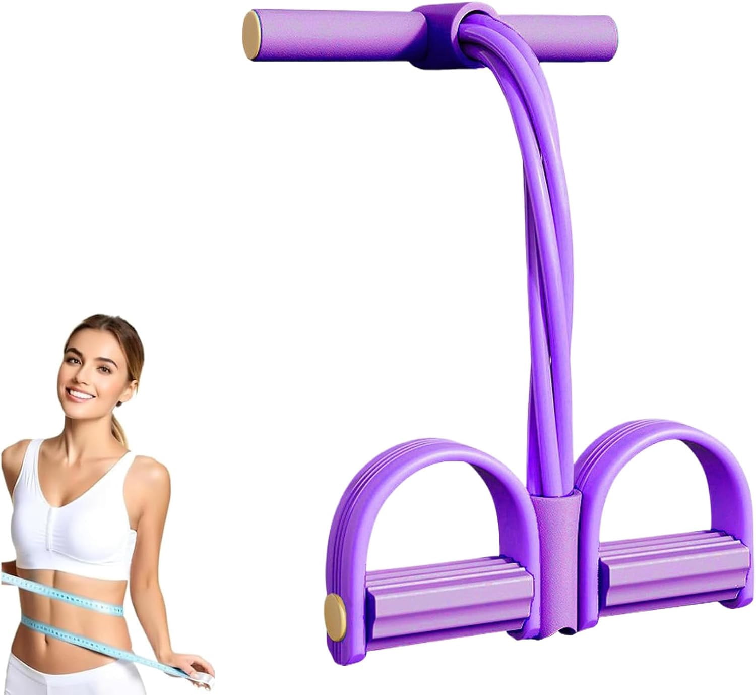 Kit 21 Bandes De Résistance Fitness Avec Pédale - Entraînement Complet à Domicile - 5