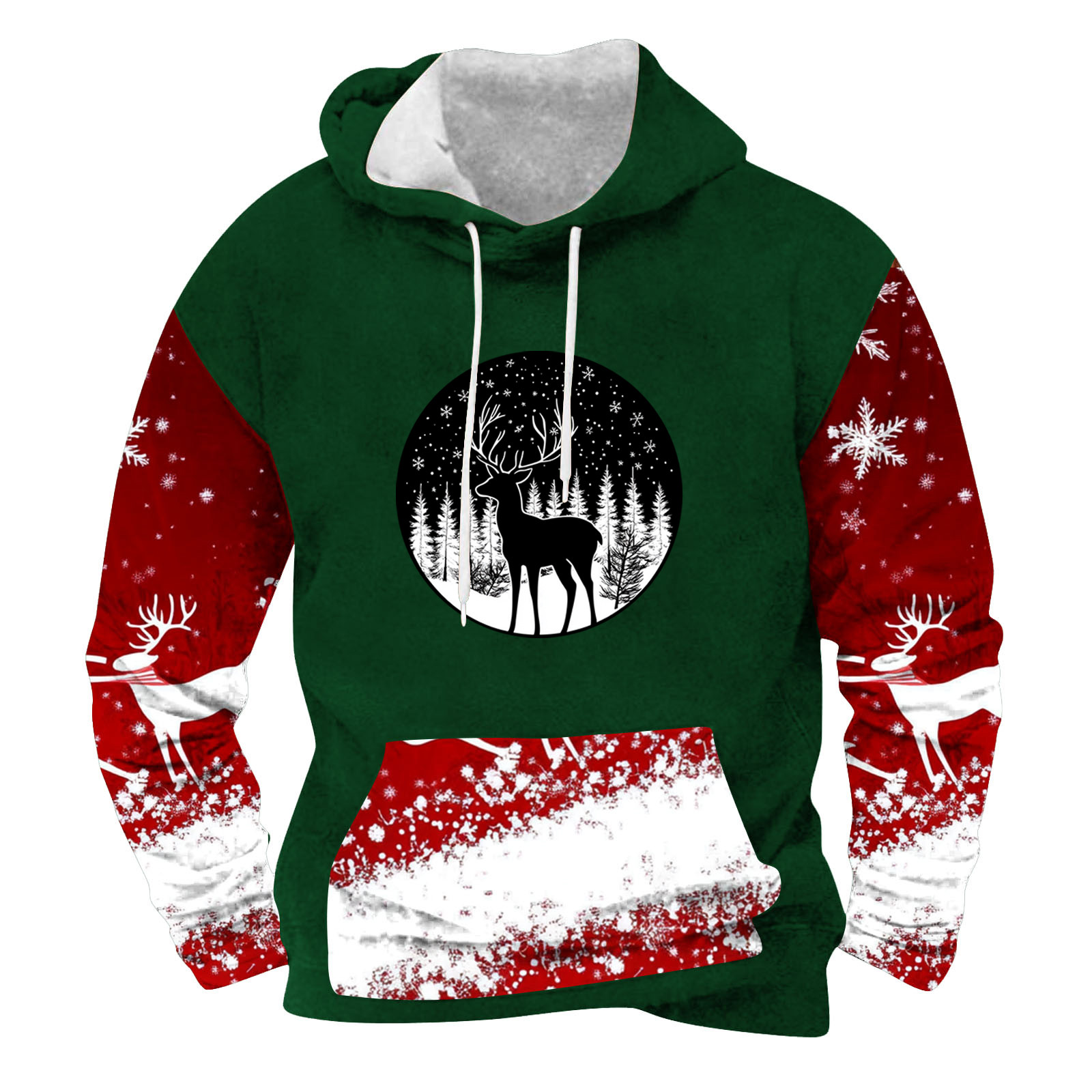 Naughty And Nice Christmas Couple Sweatshirts - Ugly Holiday Sweater Gift Set