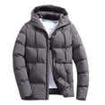 thumbnail image 1 of Aimik Hanes Heated Jacket for Men and Women Winter Warm Usb Heating Jackets Warm Windproof Jackets Heated Jacket without Battery-Gray XXXXL, 1 of 5