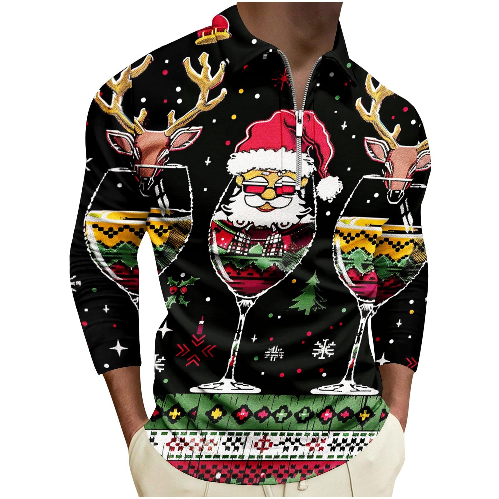 Christmas Blazer Men Men's Christmas Dress Shirts - Holiday Themed Long Sleeve Button Down Shirts For Parties Mens Festive Holiday Dress Shirts Long Sleeve Christmas Blazer Men Men's Christmas Dress Shirts - Holiday Themed Long Sleeve Button Down Shirts For Parties Mens Festive Holiday Dress Shirts Long Sleeve