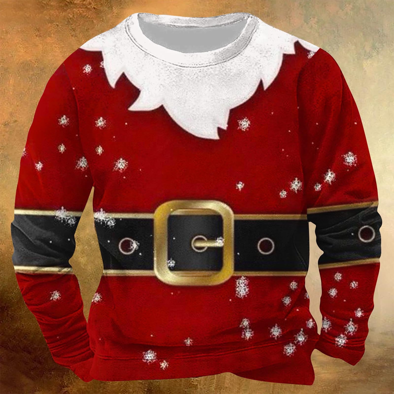 Hanes Ugly Christmas - Felpa da donna - Nero - Small