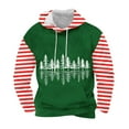 thumbnail image 1 of Aimik Hanes Up to 65% off Clearance Men's Ugly Christmas Sweatshirt Hoodie - Funny and Tacky Stripe Christmas Sweaters Hoodies for Men, 1 of 3