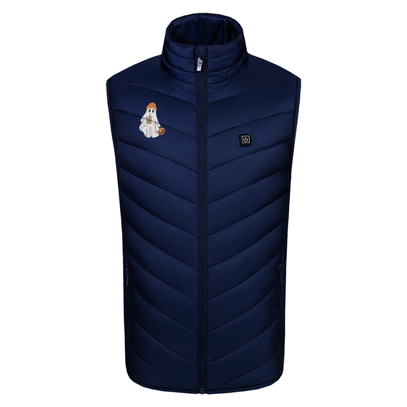 Aimik Winter Unisex Heated Vest with 4 Heating Zones,Halloween