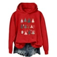 thumbnail image 1 of Aimik Hanes Christmas Shirts for Women Women Graphic Sweatshirt White Sweatshirt Women Plus Size Sweatshirts for Women-Red XXL, 1 of 6