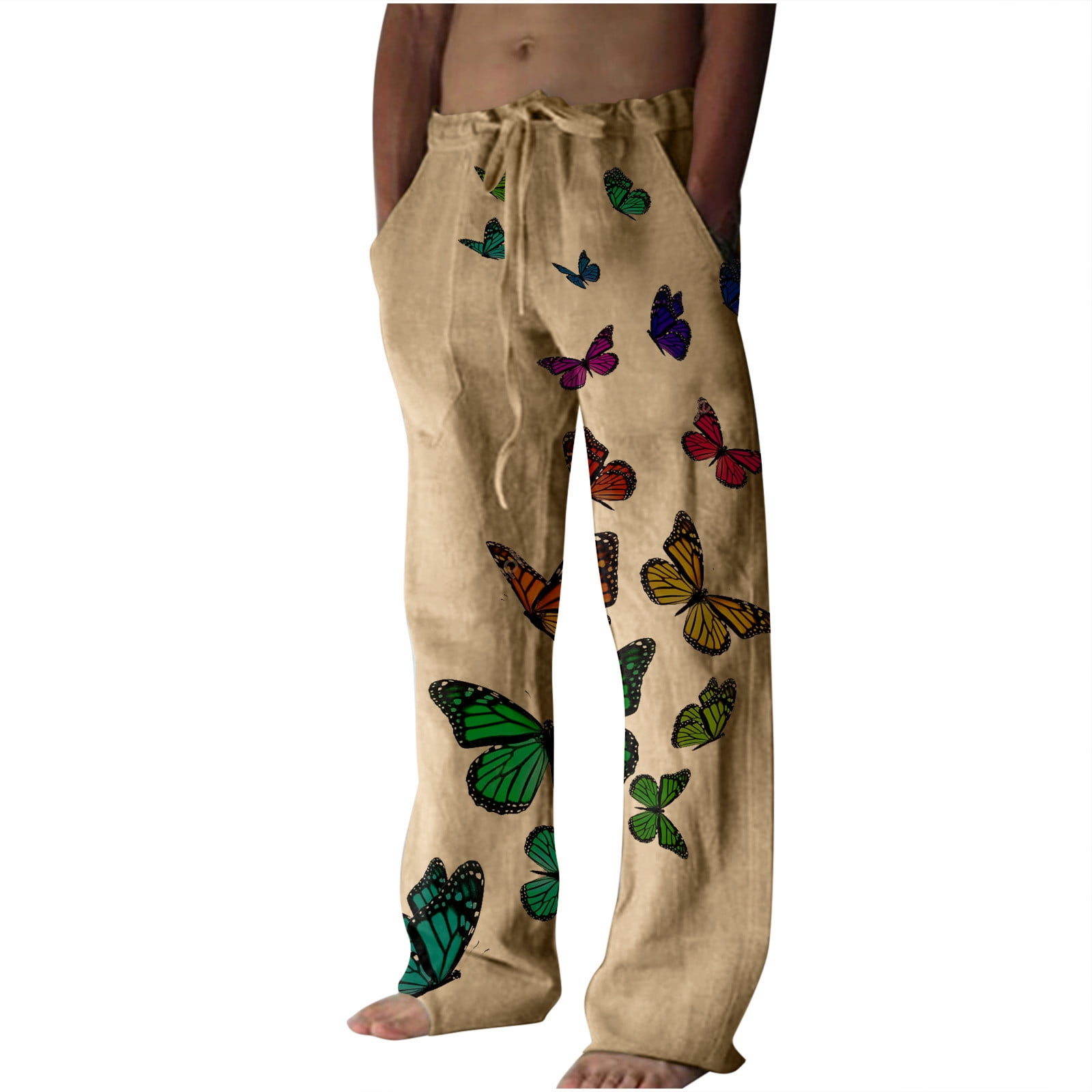 Aimik Hanes Graphic Sweatpants for Men Big and Tall Men's Casual