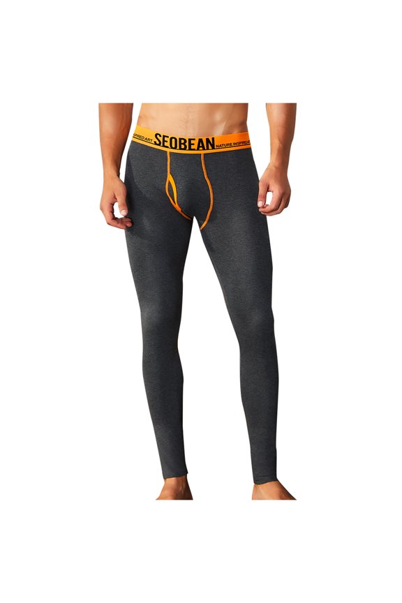 Hanes Men’S Compression Pants, Leggings Running Tights Workout Base Layer For Basketball Sports Athletic Gym Soccer-Dark Gray L