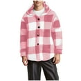 thumbnail image 1 of Aimik Men's Fleece Hooded Jacket Winter Fashion Warm Coat Plus Size Fuzzy Full Zip Jackets Comfort Sweatshirt Casual Jacket-Pink XL, 1 of 6