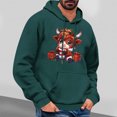 thumbnail image 1 of Aimik Mens Ugly Christmas Hoodie Vintage Long Sleeve Hoodie Trendy Reindeer Cute Calf Print Pullover Classic Sweatshirt Sweaters Hoodies, 1 of 4