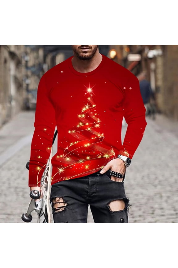 Hanes Ugly Christmas Sweaters for Men Holiday Xmas Sweater Pullover Warm Stretchy Soft Breathable