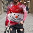 thumbnail image 1 of Aimik Hanes Ugly Christmas Sweaters for Men and Couples Funny Designs Novelty Wintertime and Holiday Parties Pullover Sweater-Multicolor L, 1 of 4