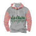 thumbnail image 1 of Aimik Up to 65% off Men's Ugly Christmas Sweatshirt Hoodie - Funny and Tacky Stripe Christmas Sweaters Hoodies for Men, 1 of 4
