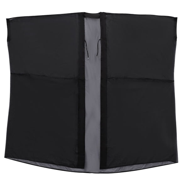 Aimik Hanes Up to 65% off clearance Muslim Men's Pure Color Long Sleeves Bisht Cardigan Robe Ramadan Eid Thobe-Black XL
