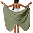 thumbnail image 1 of Aimik Ladies Oversized Flowy Beach Wrap Cover Ups Solid Soft Fabric Swimsuit Cover Up Summer Vacation Bathing Suit Dress, 1 of 6