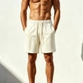 thumbnail image 1 of Aimik Men's Athletic Sweat Shorts Slim Fit Elastic Waistband Summer Breathable Shorts for Gym Jogging Casual Sportswear, 1 of 6
