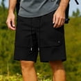 thumbnail image 1 of Aimik Men's Classic Sweat Shorts Side Slant Pockets Adjustable Drawstring Summer Shorts for Sports Gym Daily Casual Comfort, 1 of 6