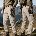 thumbnail image 1 of Aimik Men's Tactical Hiking Cargo Pants Heavy-Duty Work Trousers with Multi Pockets Water-Resistant Outdoor Work Pants, 1 of 6