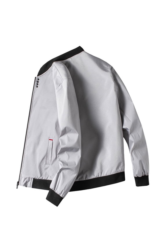 Mens Motorcycle Leather Jacket Top With Zipper Plus Size Leather Jackets