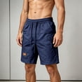 thumbnail image 1 of Aimik Mens Sporty Shorts Zippered Pockets Mens Plus Size Travel Shorts Summer Quick Dry Sport Shorts for Outdoor or Running, 1 of 6