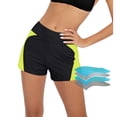 thumbnail image 1 of Aimik Women's Fashion Patchwork Swimwear Beach Short Pants Swimsuit Summer Comfortable Casual Style Swim Trunks, 1 of 6
