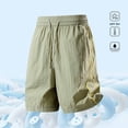 thumbnail image 1 of Aimik Women's Plus Size Athletic Shorts Solid Elastic Waist Shorts with Pockets and Drawstring Summer Comfortable Workout Bottoms, 1 of 6