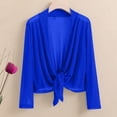 thumbnail image 1 of Aimik Women's Plus Size Solid Sunscreen Shirt Summer Cardigan Stretch Sheer Jacket Lightweight and Breathable Tops, 1 of 6