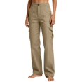 thumbnail image 1 of Aimik Womens Cargo Casual Pants Multi-Pocket Straight Leg Pants Loose Durable Utility Design Outdoor Hiking Daily Workwear Pants, 1 of 6
