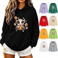 thumbnail image 1 of Aimik Womens Funny Cow Graphic Hoodies Sweatshirts Long Sleeve Pullover Tops with Drawstring Pockets Fall Loose Comfy Hoodied Tops, 1 of 6