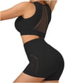 thumbnail image 1 of Aimik Yoga Sports Sets for Women Summer Yoga Outdoor Running Sleeveless Tank Tops and High Wasit Shorts Sets, 1 of 4