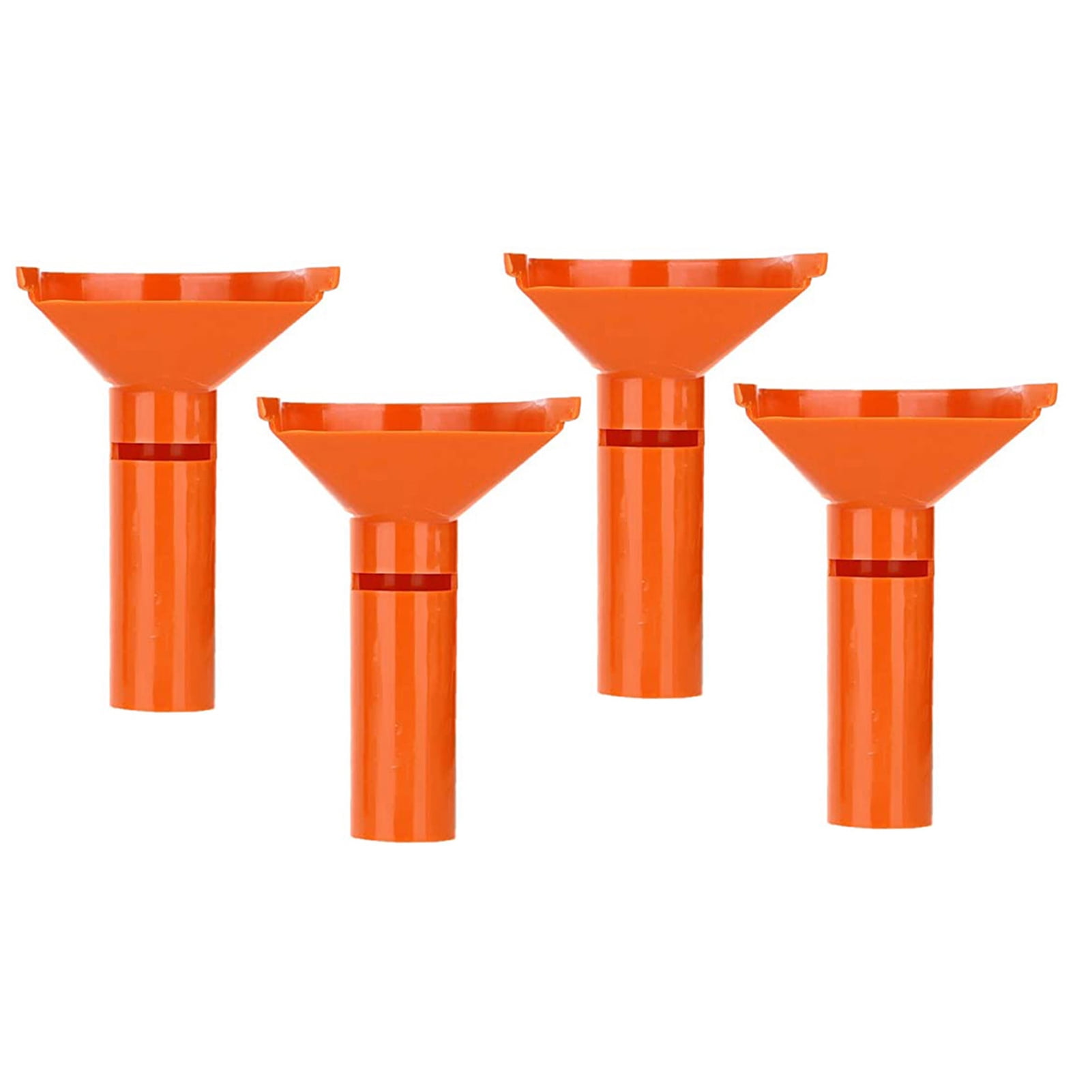 Aimiya 4Pcs Coin Sorter Tubes Set ColorCoded Funnel Shaped Counting