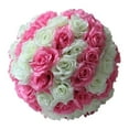 thumbnail image 1 of Aimiya Rose Flower Balls Romantic Realistic Rose Blossoms Plastic Rose Artificial Flowers Balls for Party, 1 of 10