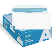 Aimoh #10 Windowless Security Envelopes with Gummed Closure, 4 1/8" x 9 1/2" 500-Pack