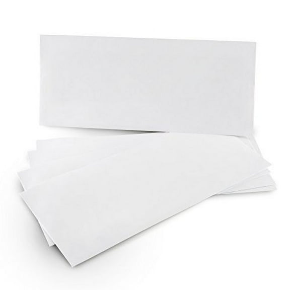 Aimoh 1000#10 Security Self-Seal Envelopes, Windowless Design, Premium Security Tint Pattern, Strong Quick-Seal Closure - EnveGuard - Size 4-1/8 x 9-1/2 Inches -White-24 LB- 1000 C